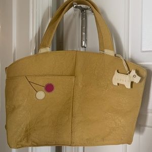 London Radley  leather purse yellow
